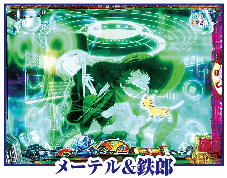 P銀河鉄道999 Next Journey 通常時主要予告演出信頼度